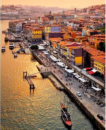 Flybillet til Porto tur/retur