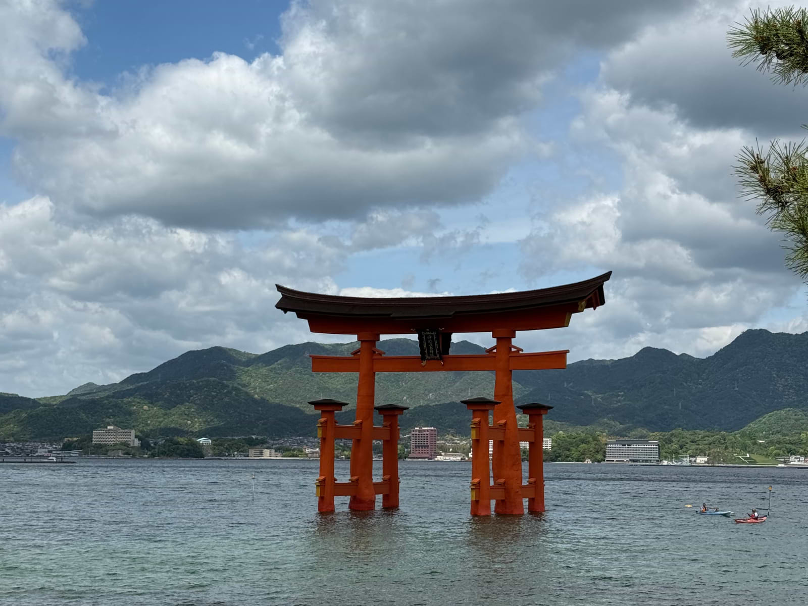 Torii-port i Miyajima, Japan
