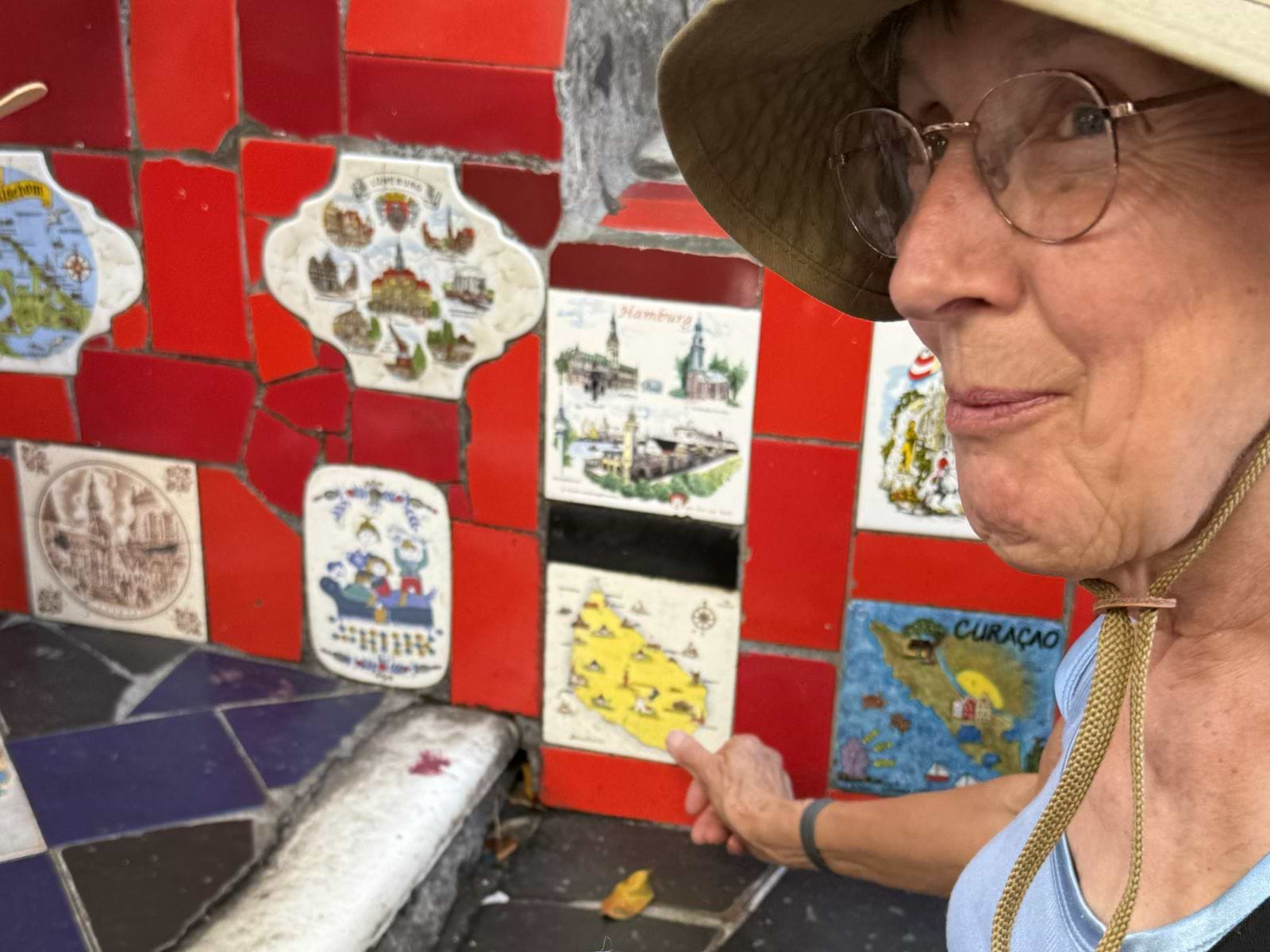 Rejsedeltager Hanne Jensen i Rio de Janeiro, Brasilien