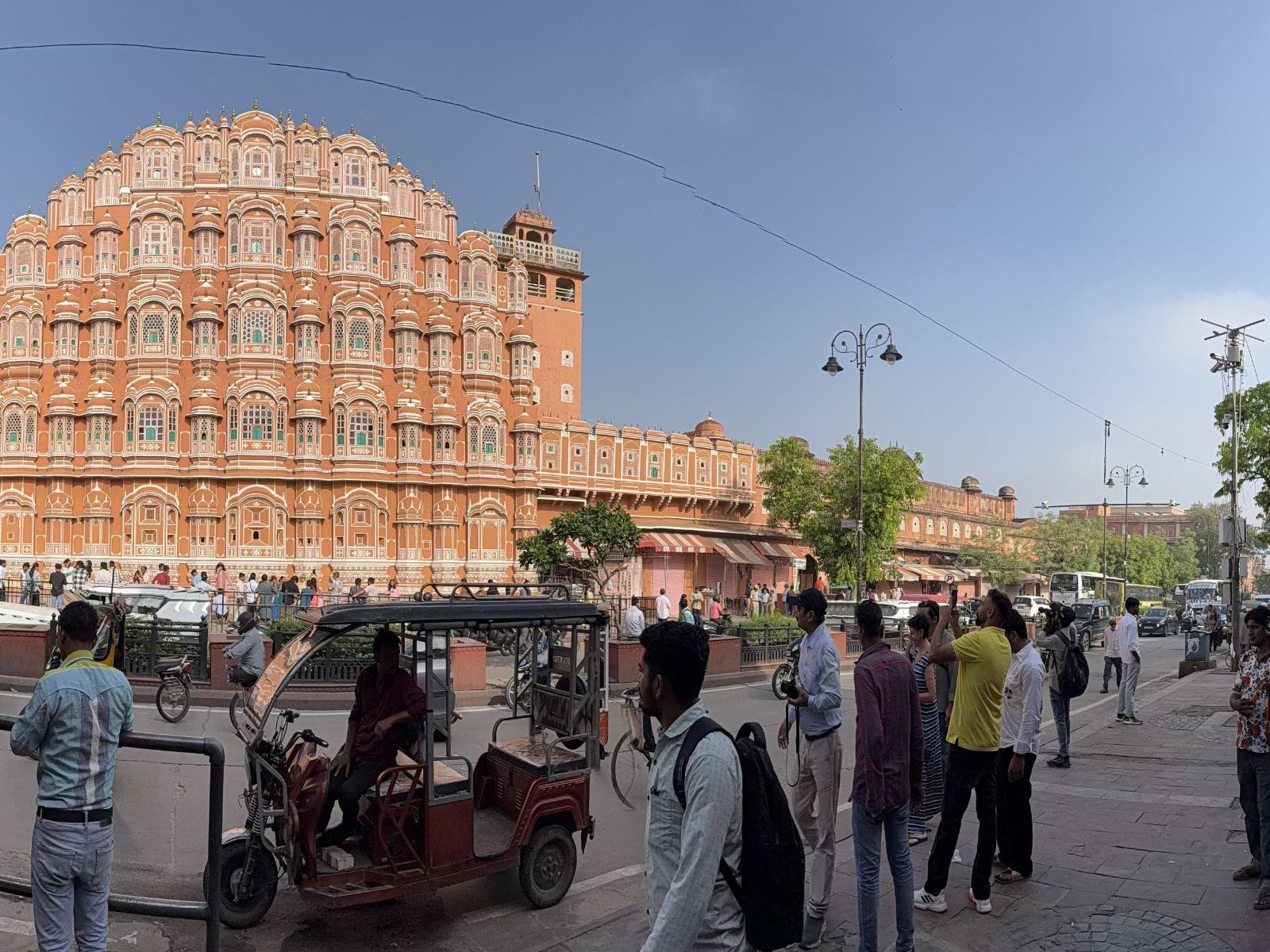 Vindenes palads i Jaipur, Indien.