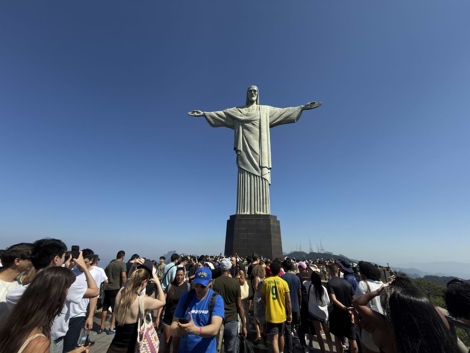 Kristusstatuen i Rio de Janeiro, Brasilien