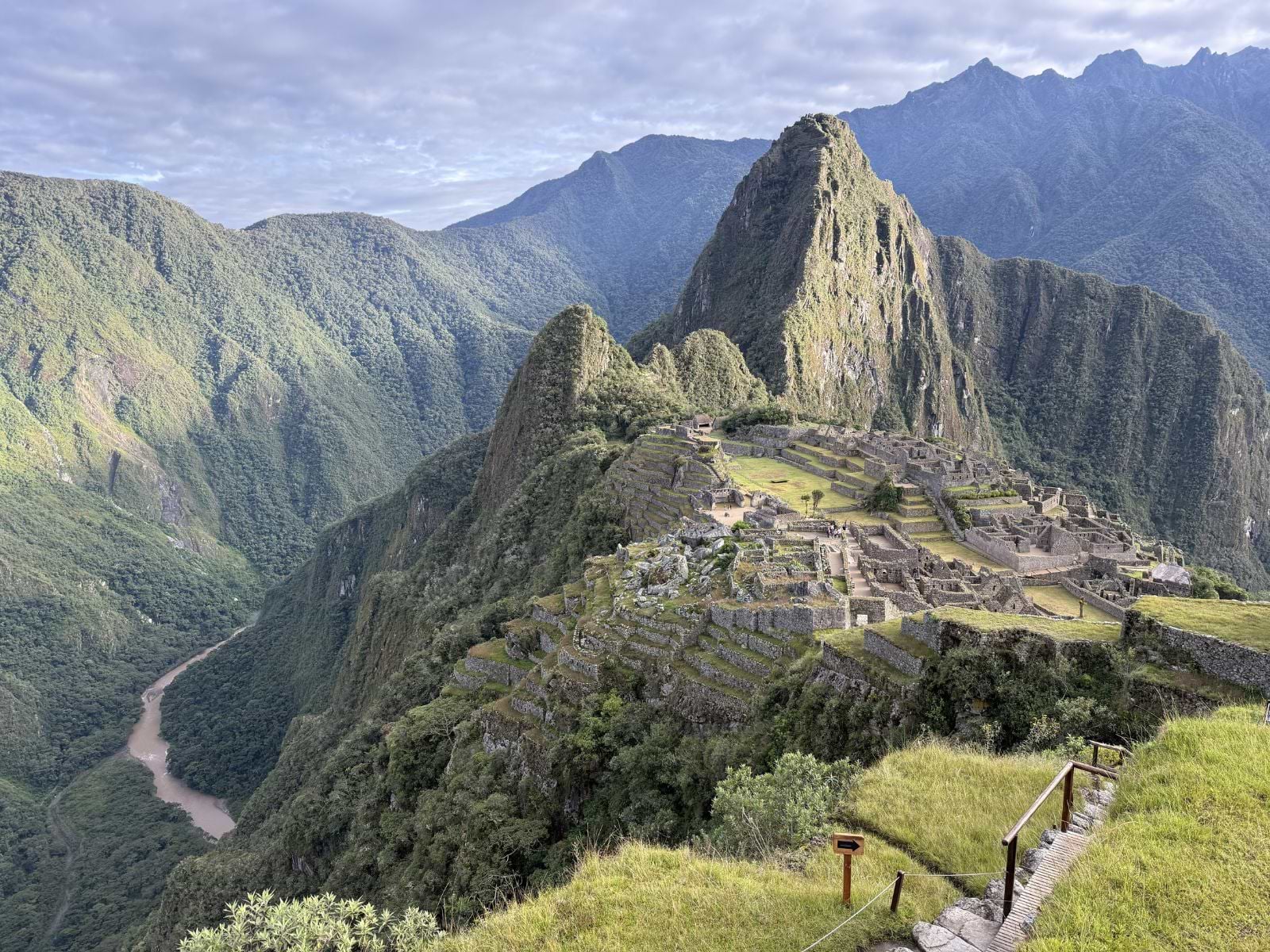 Udsigt over Machu Picchu, Peru