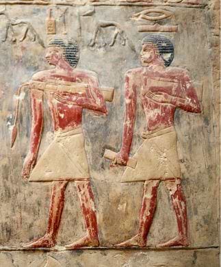 Ældgamle hieroglyffer i gravkammer i Saqqara, Egypten Ældgamle hieroglyffer i gravkammer i Saqqara, Egypten