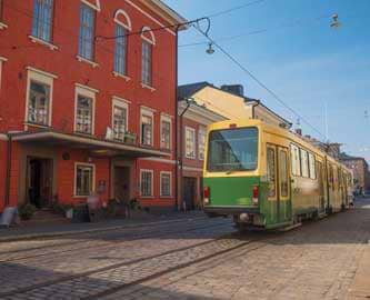 Sporvogn i Helsinki, Finland