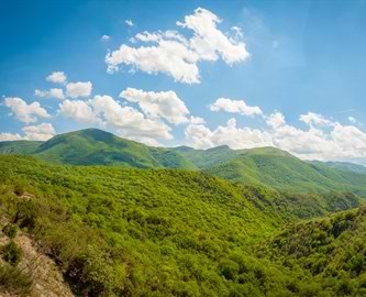 Kaukasus i bjergkæden i Georgien Kaukasus i bjergkæden i Georgien