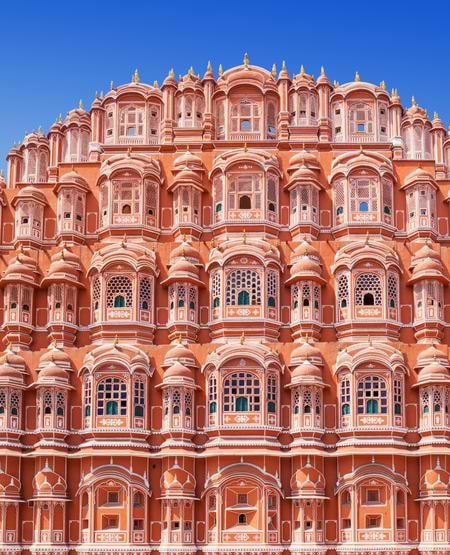 Hawa Mahal – Vindenes Palads – i Jaipur, Indien