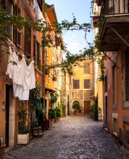 Trastevere i Rom, Italien