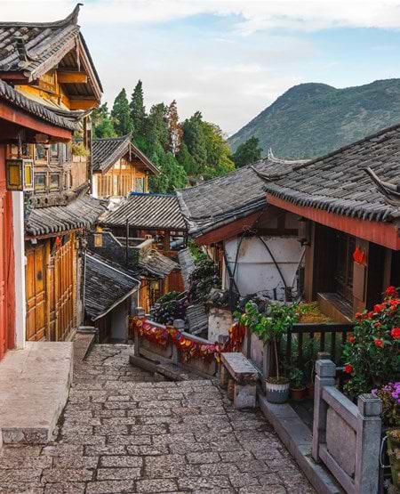 Lijangs gamle bydel i Kina Lijangs gamle bydel i Kina