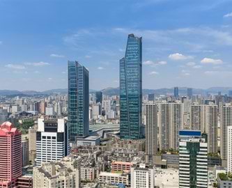 Udsigt over Kunming by Udsigt over Kunming by