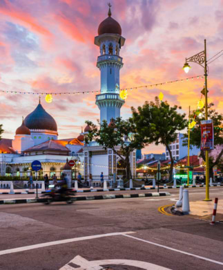 Masjid Kapitan Keling-moskéen i George Town, Penang, Malaysia