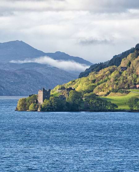 Urquhart Castle, Loch Ness, Skotland