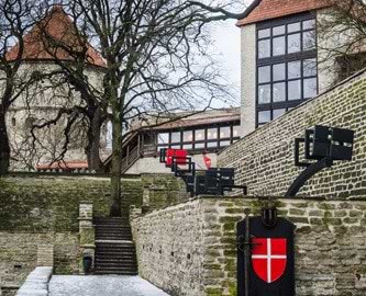 Danish King's Garden i Tallinn, Estland Danish King's Garden i Tallinn, Estland