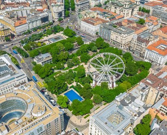 Elizabeth Square i Budapest, Ungarn
