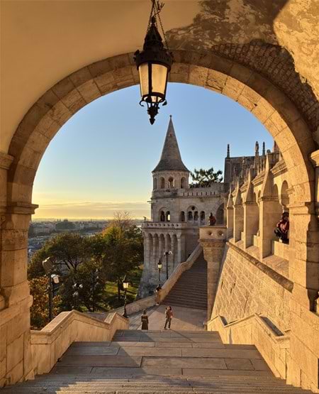 Fiskerbastionen i Budapest, Ungarn