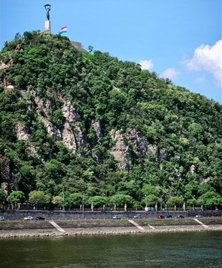 Gellért-bjerget i Budapest, Ungarn