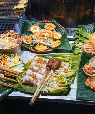 Vietnamesisk Streetfood i Hoi An