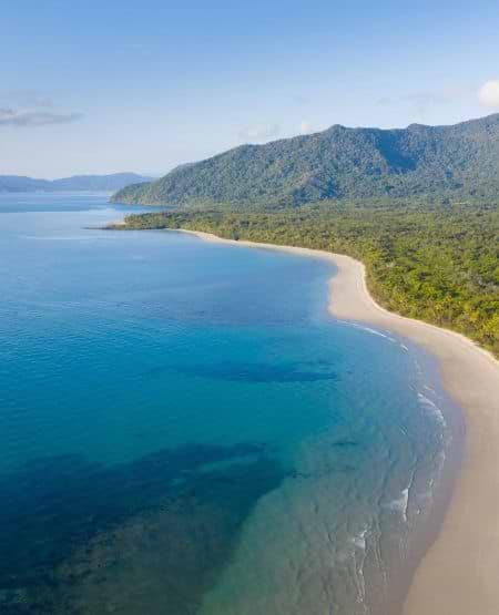 Motiv fra Australiens østkyst - hav, strand og regnskov Motiv fra Australiens østkyst - hav, strand og regnskov