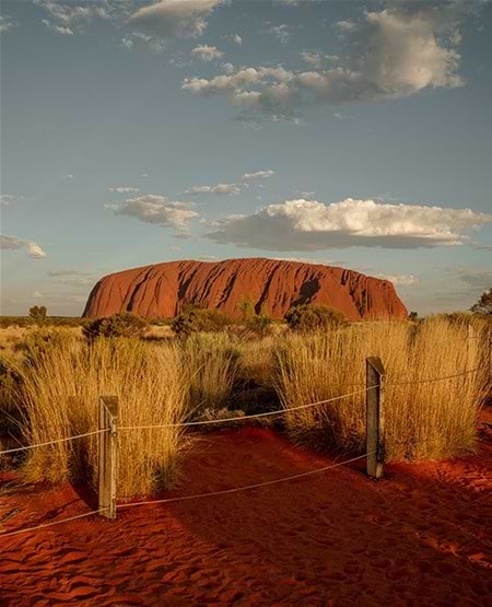 Uluru i Australiens Red Centre