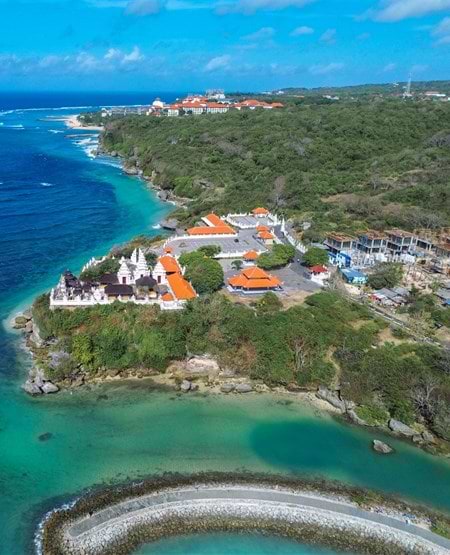 Geger Beach ved Nusa Dua, Bali