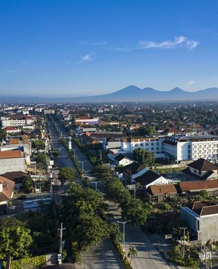 Bybillede af Seminyak på Bali Bybillede af Seminyak på Bali