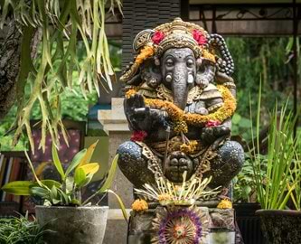 Ganesh Statue i Ubud på Bali Ganesh Statue i Ubud på Bali