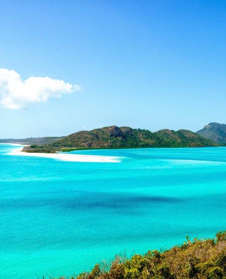 Whitsundays, set fra udsigtspunktet