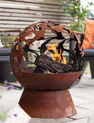 Firebaskets & Fireglobes Firebaskets & Fireglobes