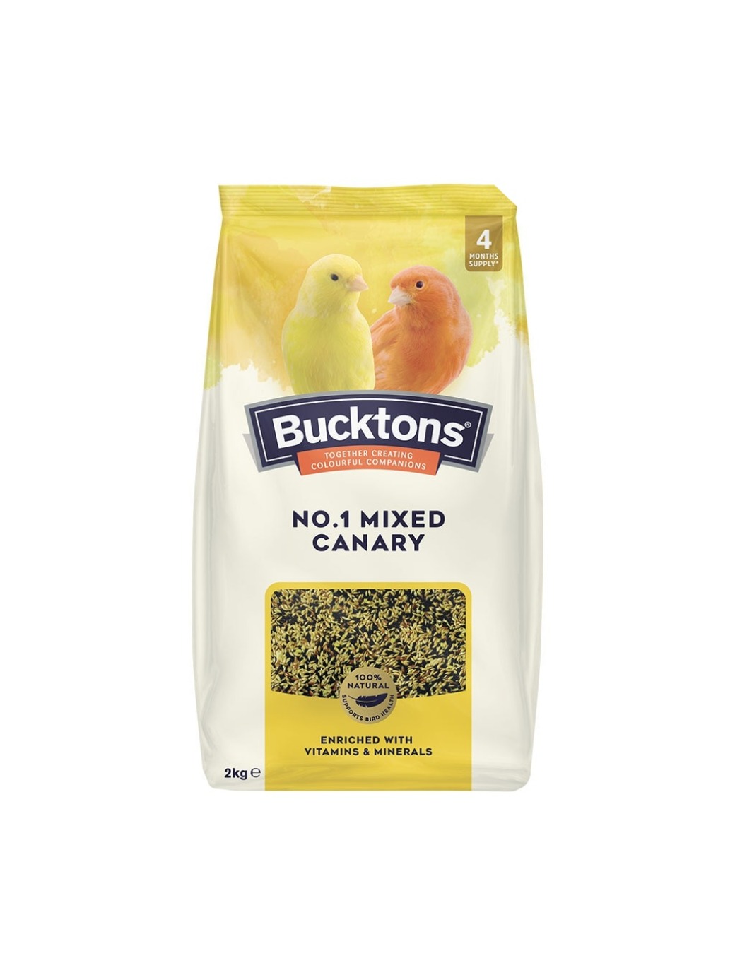 Bucktons No.1 Mixed Canary Food 2kg
