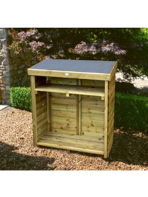 HUTTON ENCLOSED LOG STORE