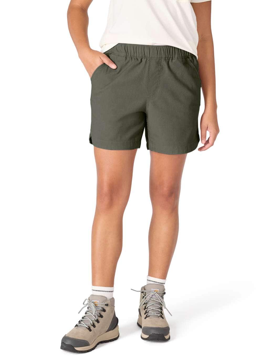 Carhartt Women's Force Ripstop Short Dusty Olive
