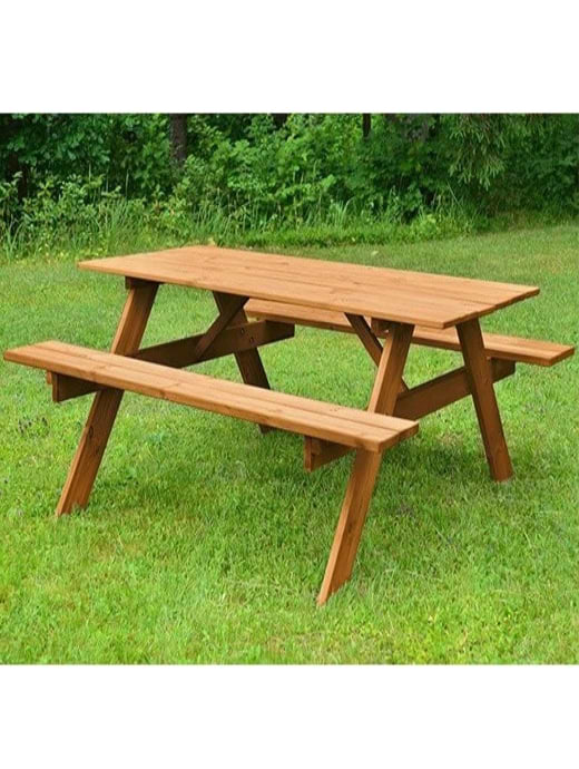 EKJU PICNIC TABLE BROWN