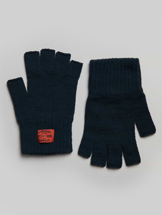 Superdry Workwear Knitted Gloves Eclipse Navy