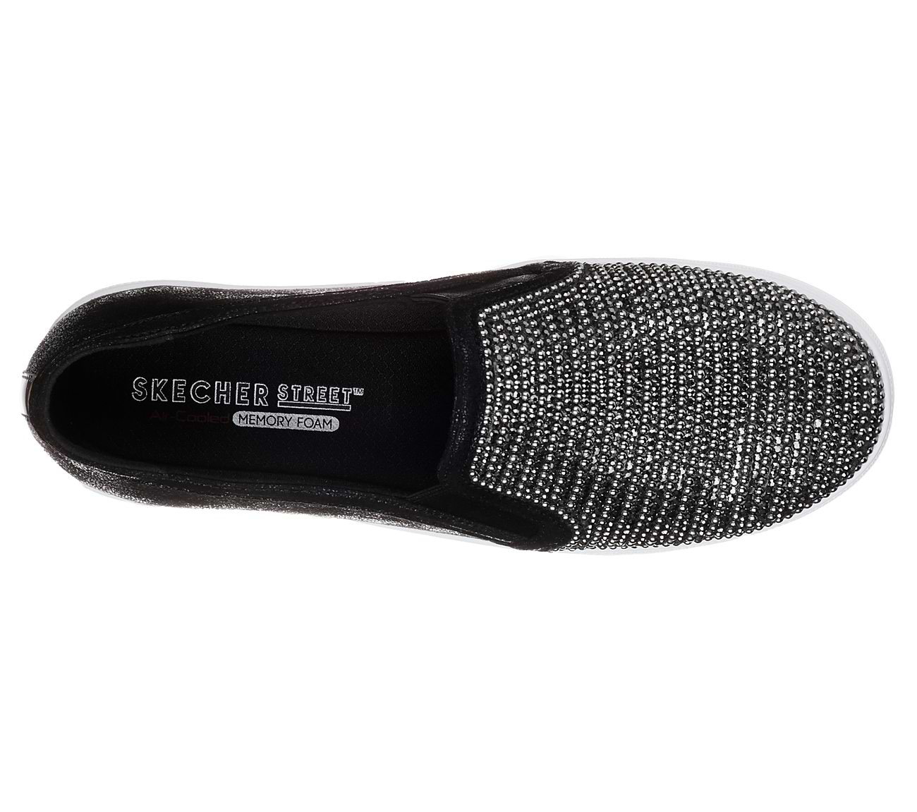 Skechers shiny dancer slip on online