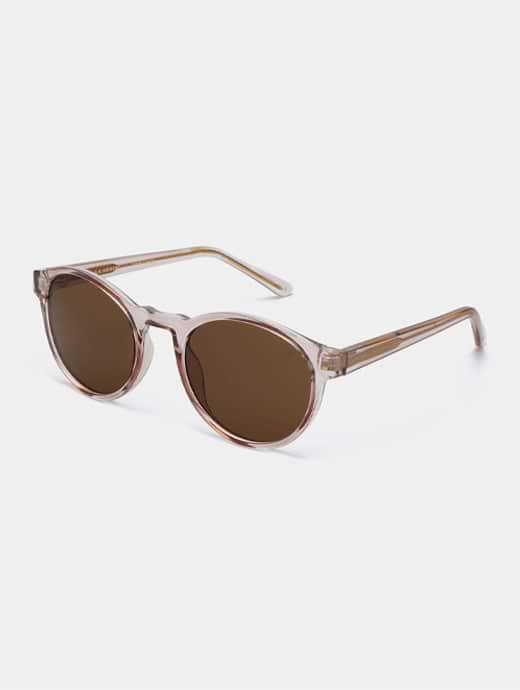 A.Kjaerbede Unisex Marvin Sunglasses Champagne