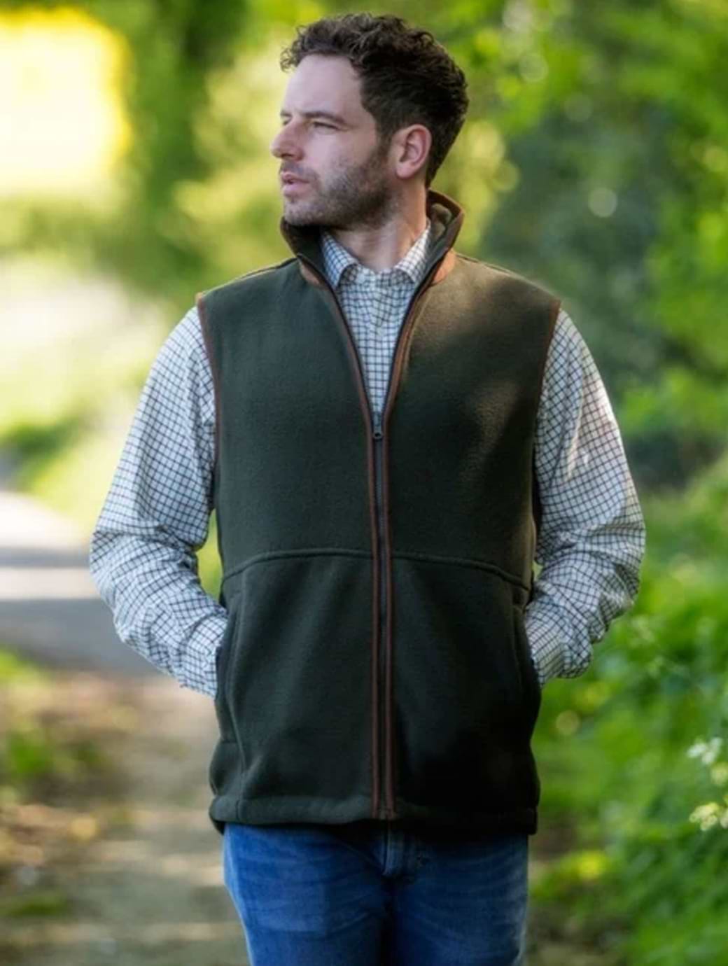 Vest Alan Paine Aylsham Fleece Gilet Alan Paine Men's Aylsham