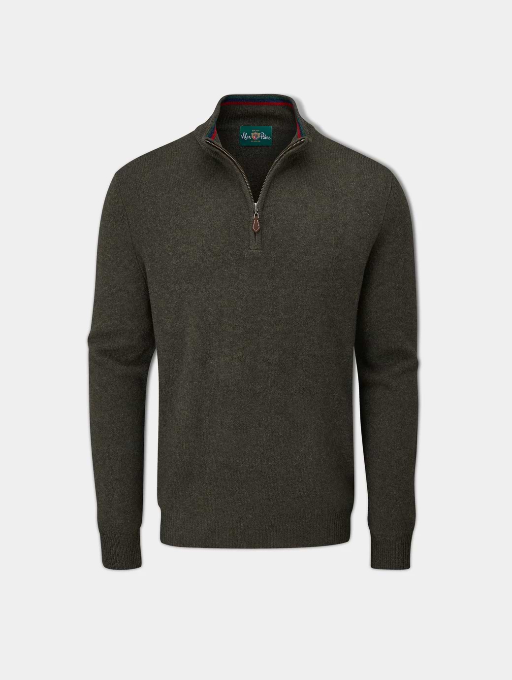 Alan Paine Men's Streety 1/2 Zip Seaweed
