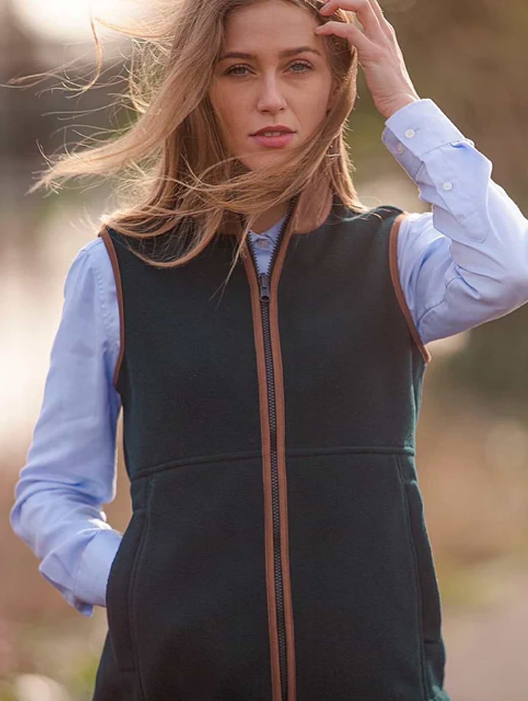 Alan paine aylsham fleece waistcoat new arrivals