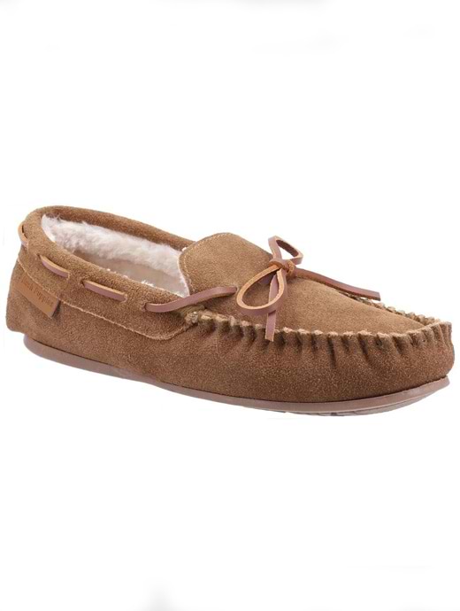 Hush Puppies Womens Allie Slippers Tan