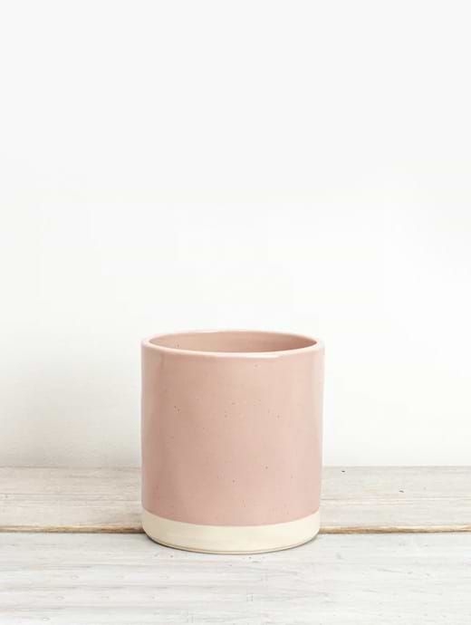 ALSO Home Kasvi Blush Speckled Large Plant Pot 15x14cm 