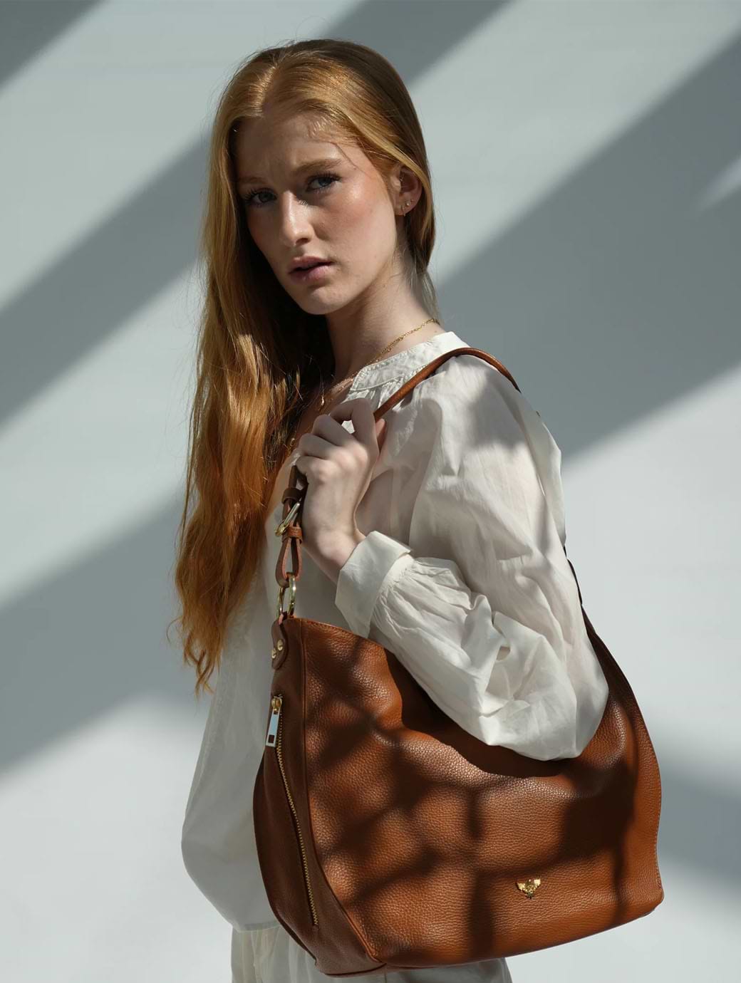 Apatchy London Women's The Harriet Tan Leather Bag Tan