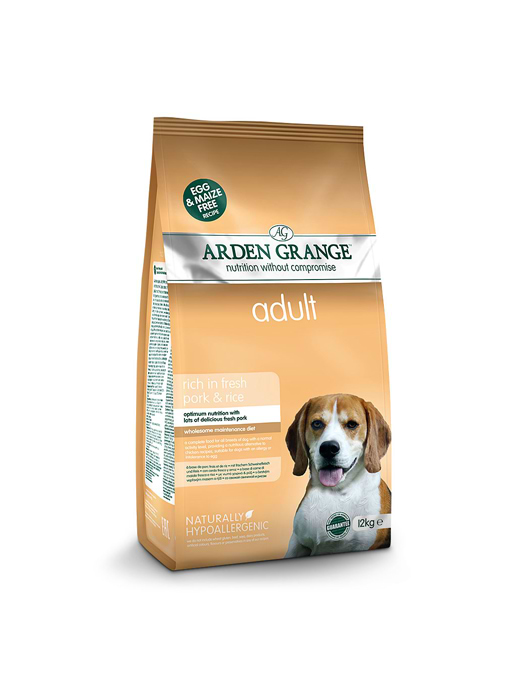 Arden Grange Adult Pork Dry Dog Food 12kg