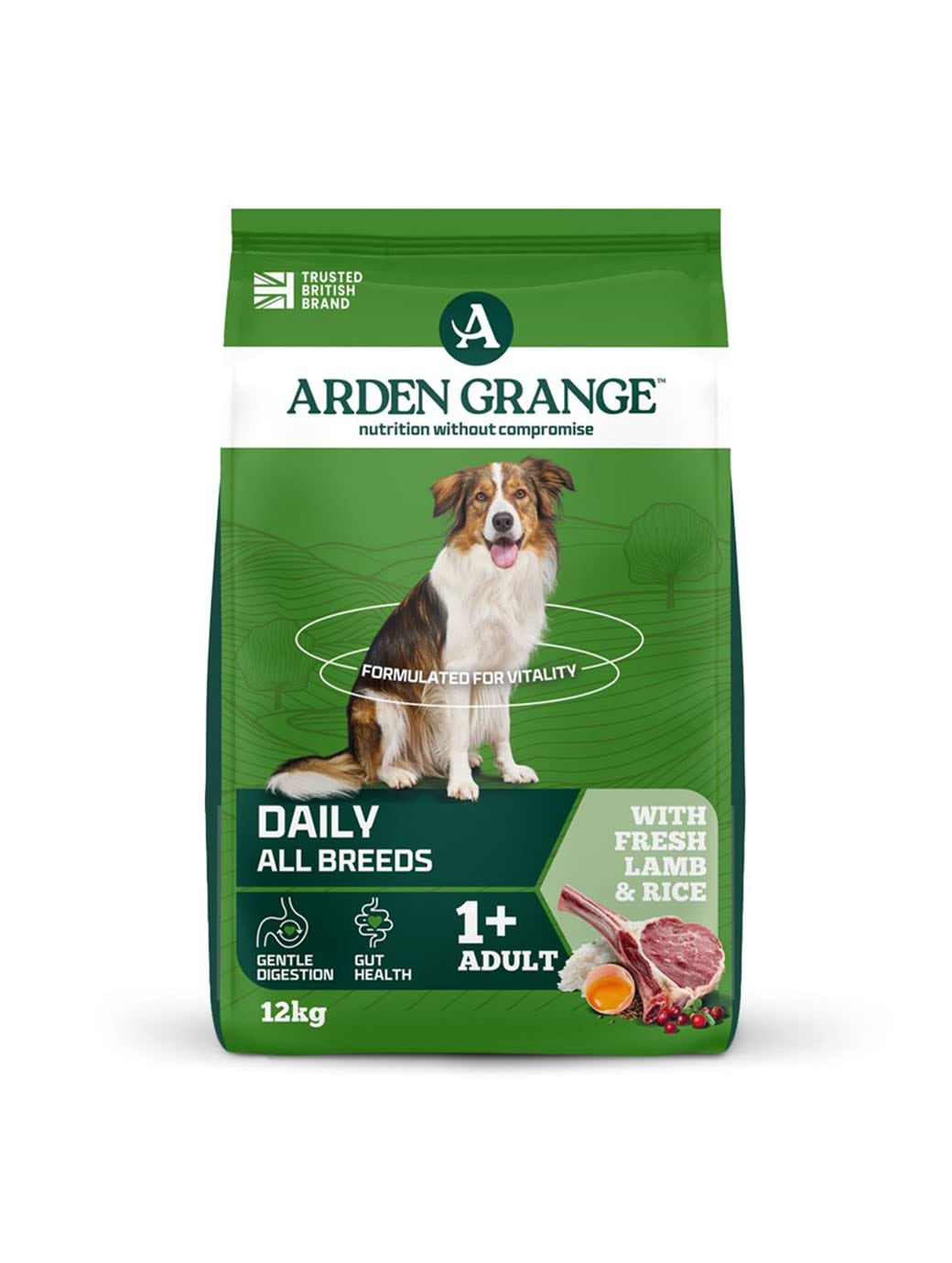 Arden Grange Adult Lamb & Rice 12KG