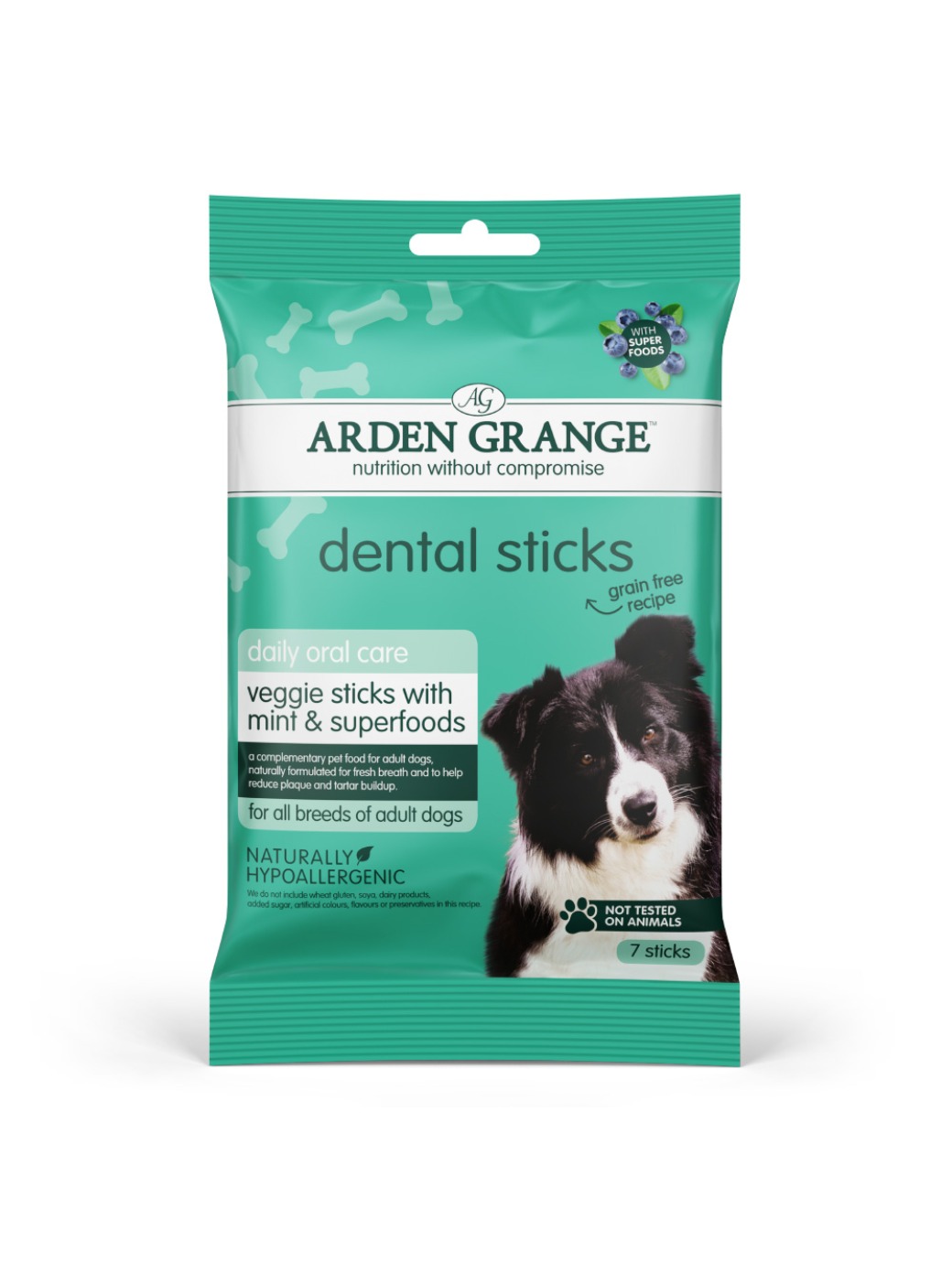 Arden Grange Dental Sticks with Mint & Superfoods