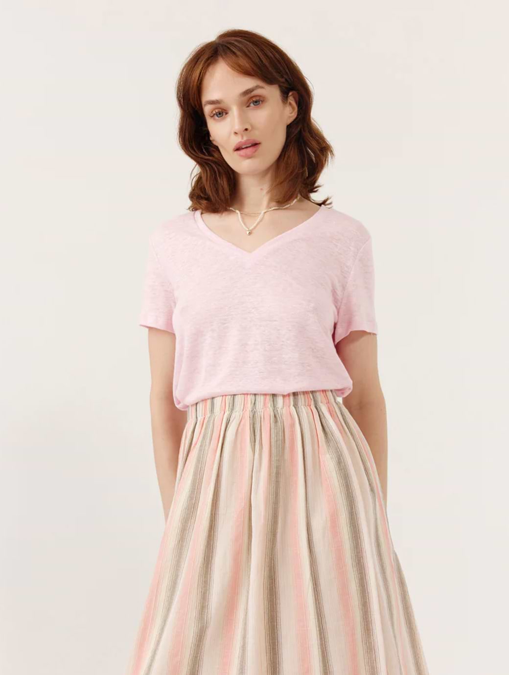Artlove Women's Darla T-Shirt Light Pink
