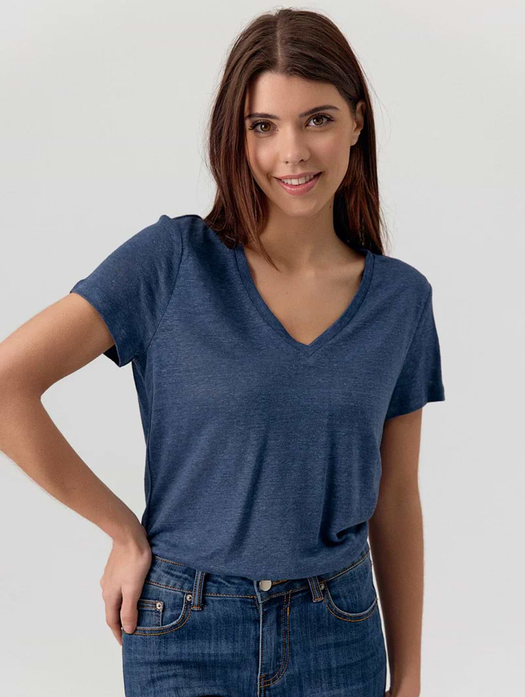 Artlove Women's Darla T-Shirt Navy