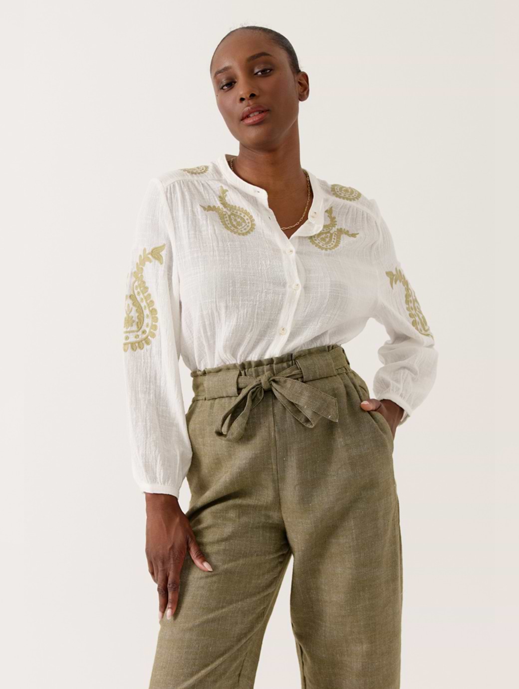 Artlove Women's Opheria Shirt Cream