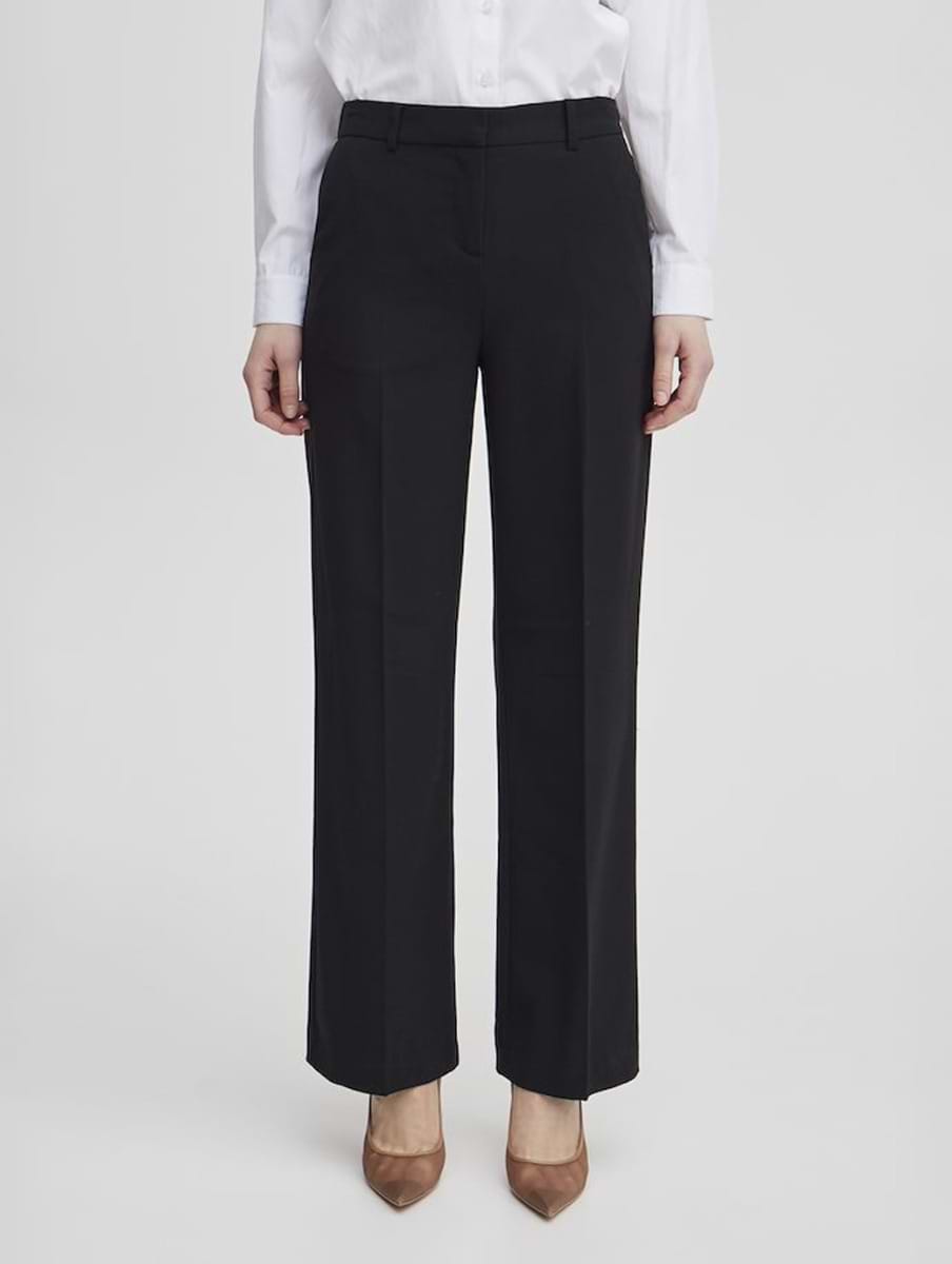 B Young Women's Bydanta Wide Leg Pants Black