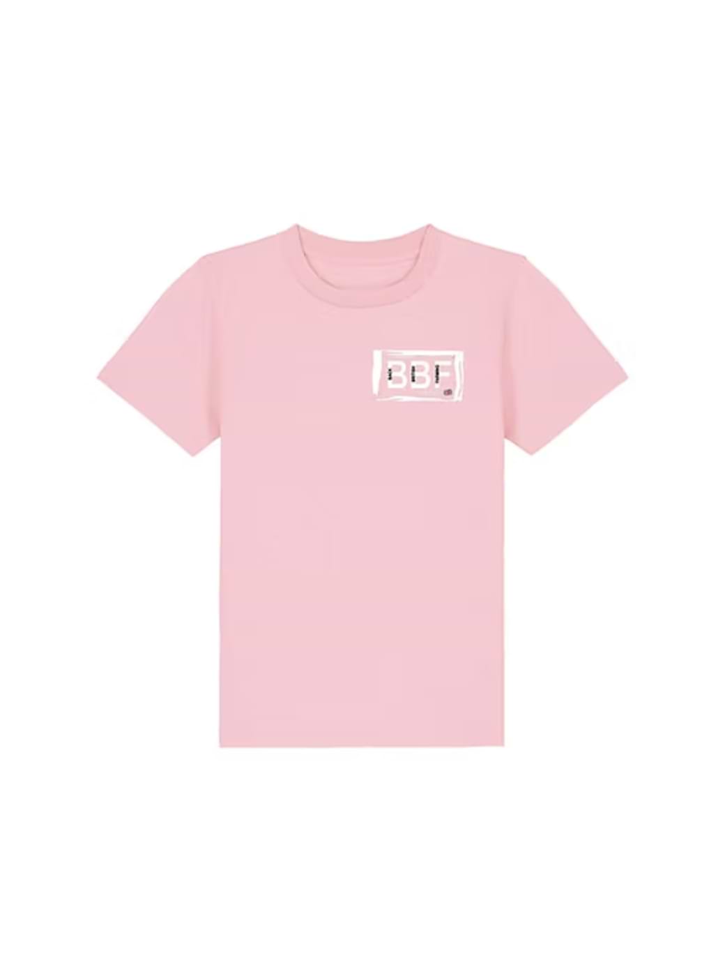Back British Farming Kid's Summer Haze T-Shirt Cotton Pink