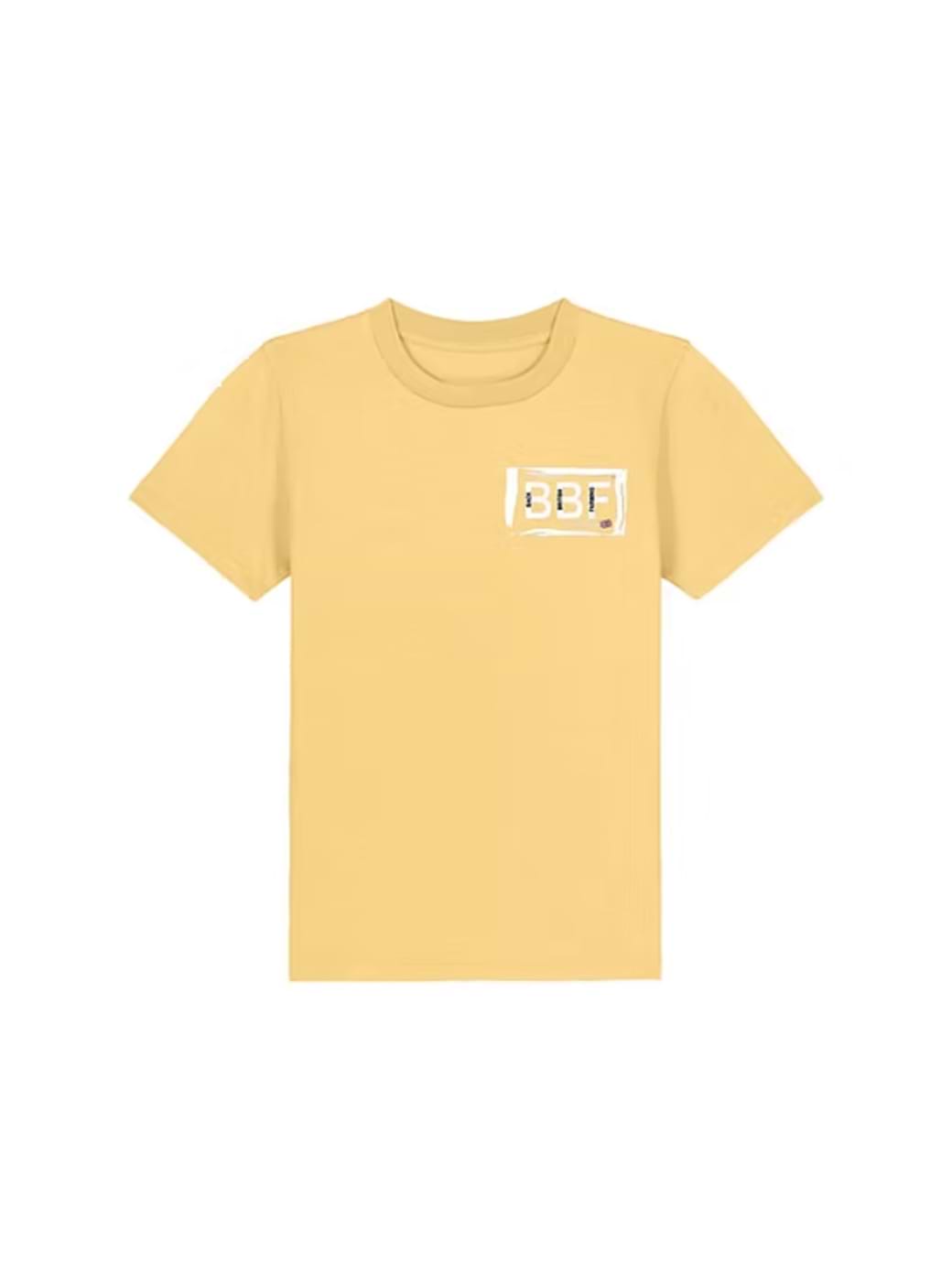 Back British Farming Kid's Summer Haze T-Shirt Viva Yellow