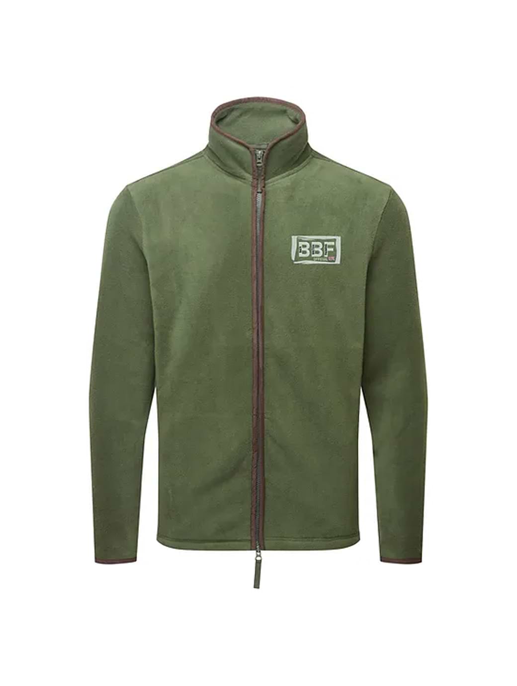 Back British Farming Men's Fleece Jacket Moss Green